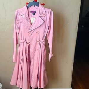 Pink jacket dress